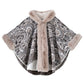 Women's Fall and Winter Oversized Hooded Shawl Jacket