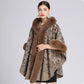 Women's Fall and Winter Oversized Hooded Shawl Jacket