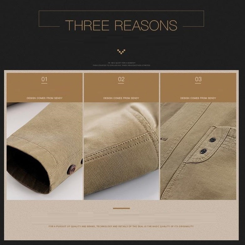 ❄️Winter Specials❄️ Herren-Reversjacke