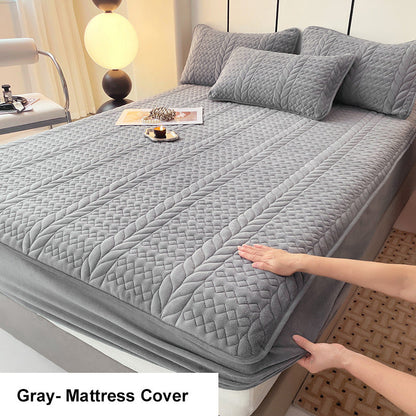 🥰Black Friday Sale – Zeitlich begrenzt 50%RABATT🥰Gepolsterter, ultraweicher, warmer, gesteppter Matratzenbezug