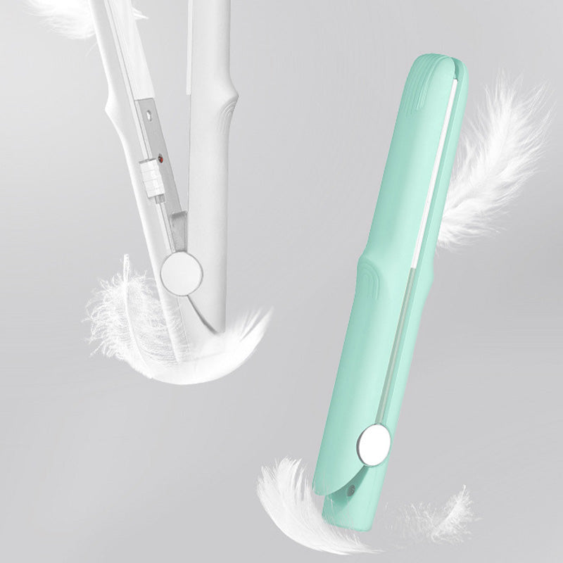 🔥2-in-1 Mini-Lockenstab & Glätteisen Haarglätter