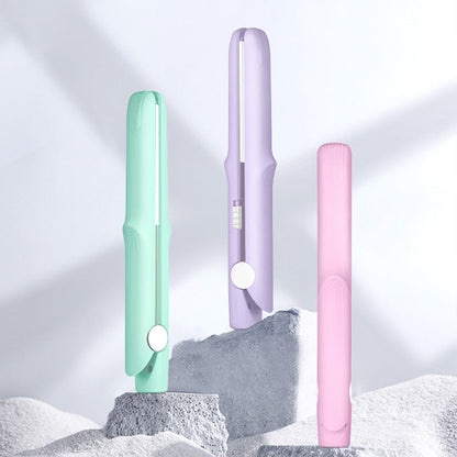 🔥2-in-1 Mini-Lockenstab & Glätteisen Haarglätter