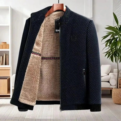 🎅Weihnachtsaktion💖Herren Winter Synthetik Fleece gefüttert Warme Jacke