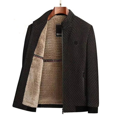 🎅Weihnachtsaktion💖Herren Winter Synthetik Fleece gefüttert Warme Jacke
