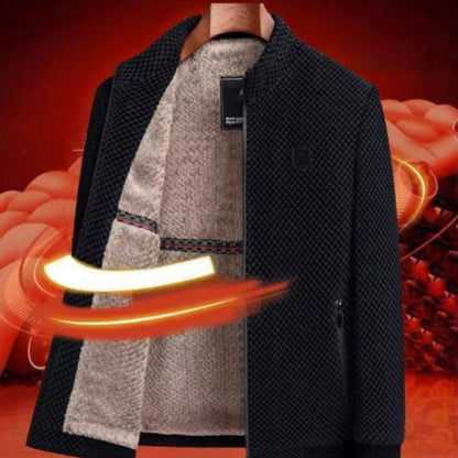 🎅Weihnachtsaktion💖Herren Winter Synthetik Fleece gefüttert Warme Jacke