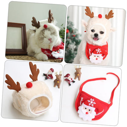 🎅🎁Niedliche Weihnachtsbaum-Mütze mit Pom-Poms💝