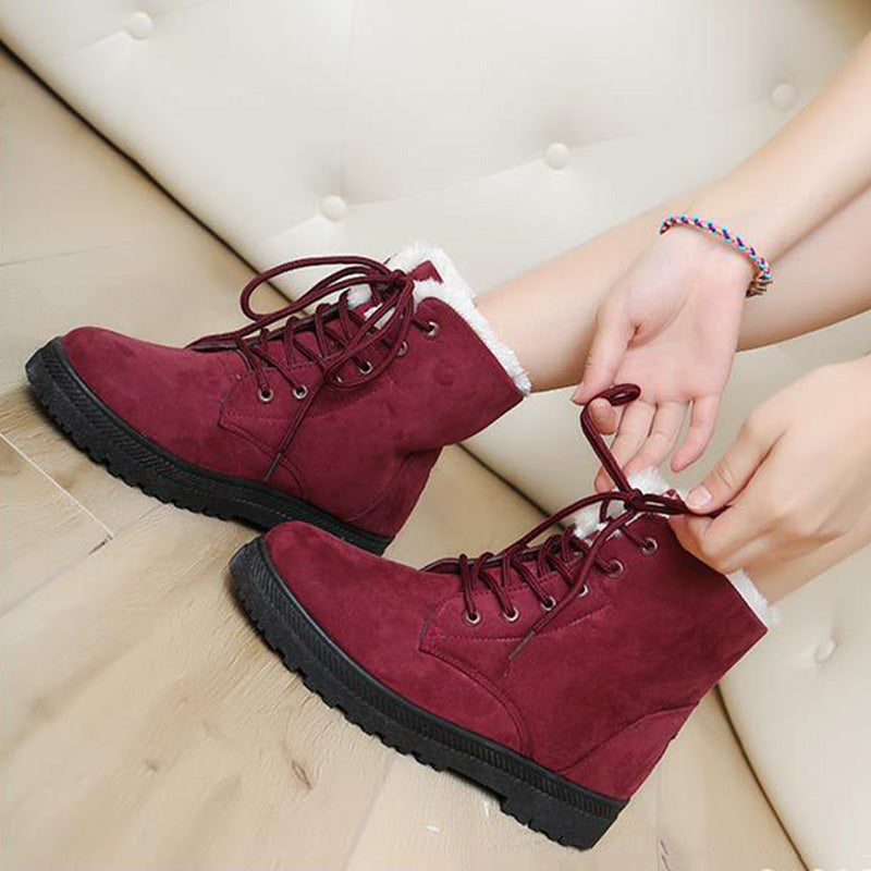 Warme Schneestiefel für Damen