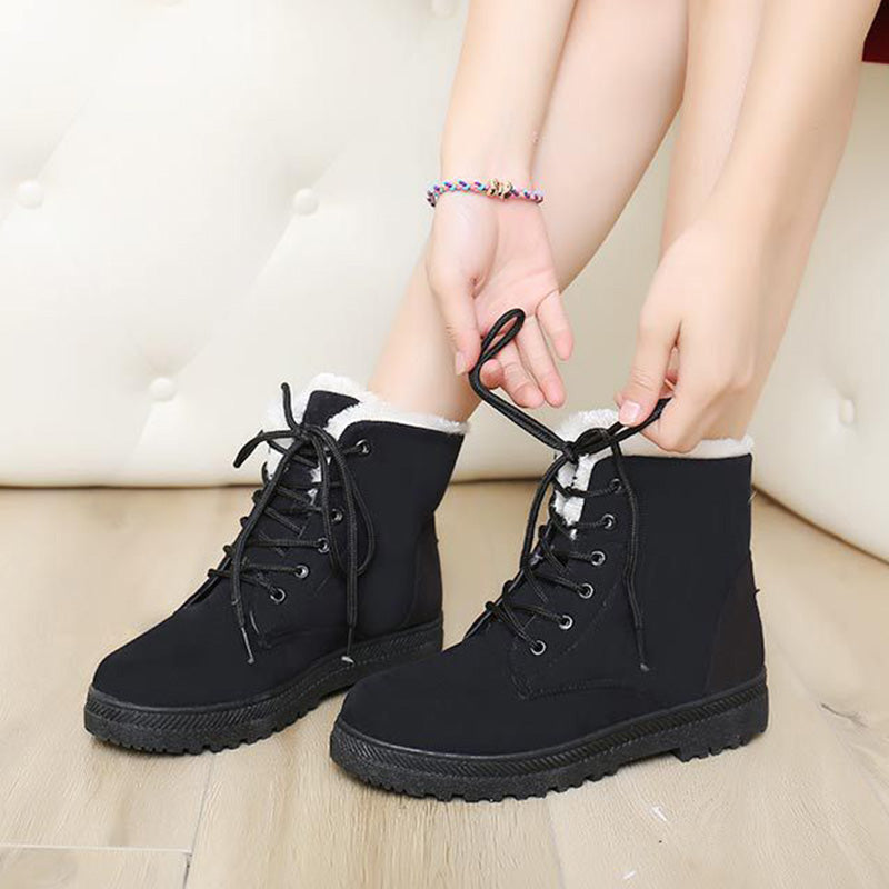 Warme Schneestiefel für Damen