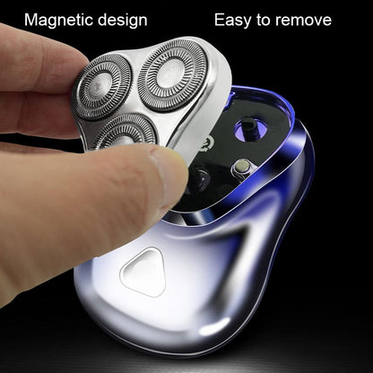 Three-head Portable Electric Shaver