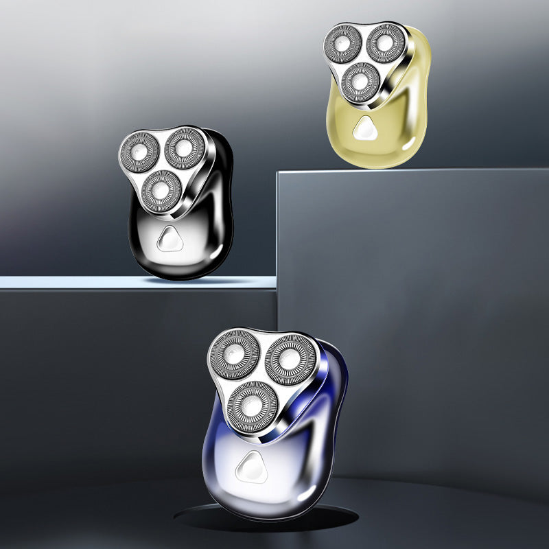 Three-head Portable Electric Shaver