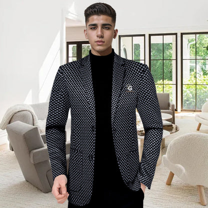 Lässiger Slim-Fit-Blazer für Herren