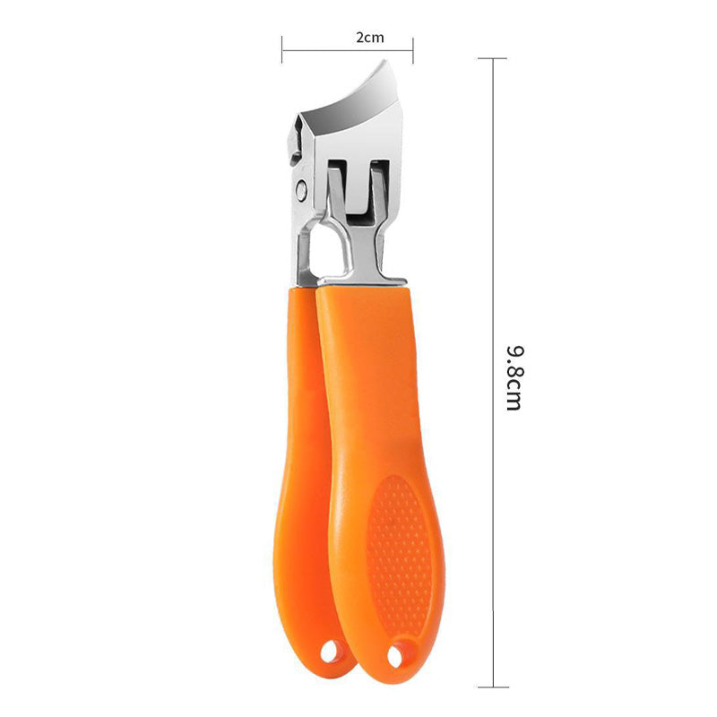 🎅Weihnachtsverkauf 49% Rabatt🎄🎄 Weit öffnende, spritzwassergeschützte, abgeschrägte Nagelknipser
