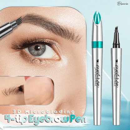 🔥 Kaufen Sie 1 und erhalten Sie 1 gratis-Wasserfester 3D-Microblading-Tätowierungsstift mit 4 Gabelspitzen🔥