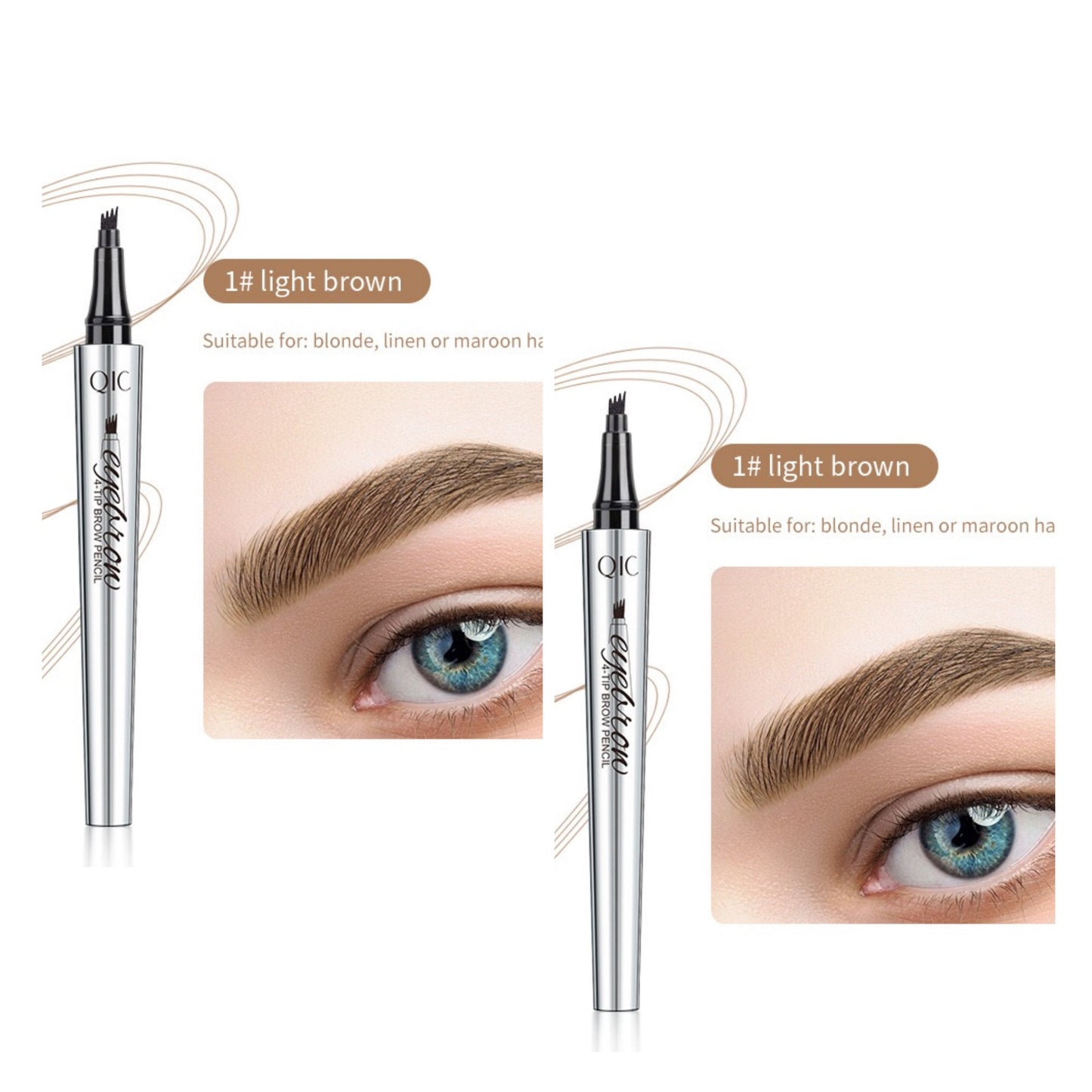 🔥 Kaufen Sie 1 und erhalten Sie 1 gratis-Wasserfester 3D-Microblading-Tätowierungsstift mit 4 Gabelspitzen🔥