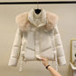 ❄️Winter Specials❄️ Warme Damen-Kurzjacke mit Puffy Collar und durchgehendem Reißverschluss🔥