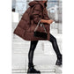 ❄️Winter-Specials❄️ Women's Solid Color Hooded Cotton Jacket