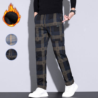 🏆HEISSER VERKAUF 50% - Lässige karierte Herrenhose mit Taschen