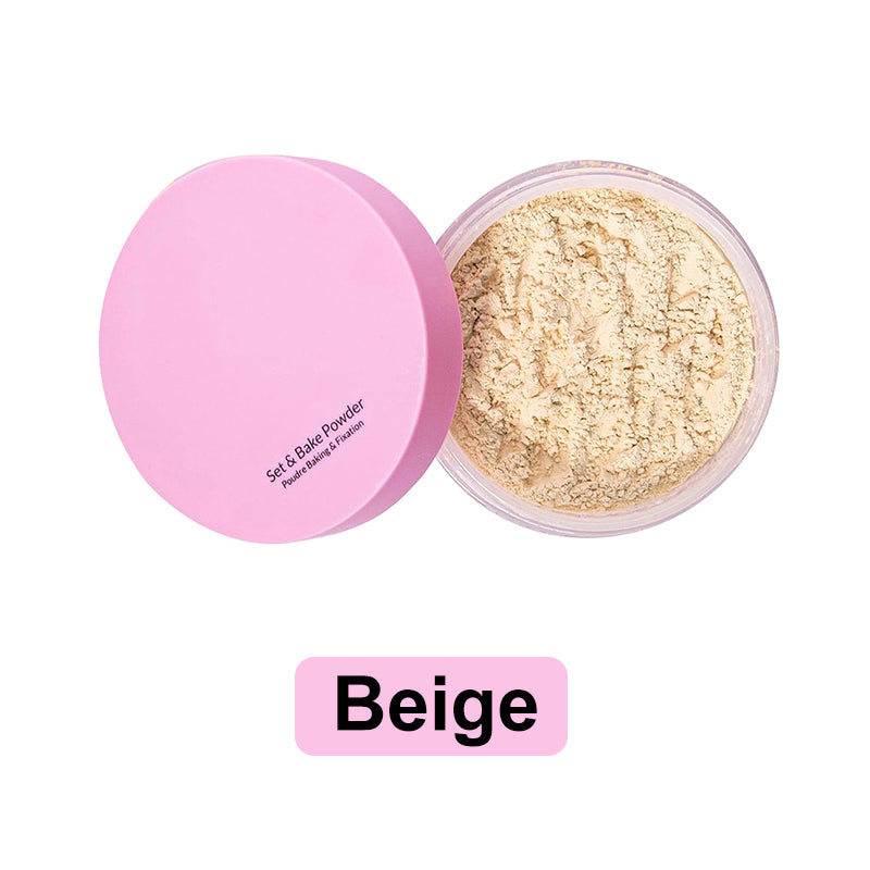 ⏳Begrenzte Zeit 50% Rabatt💥Kosmetischer Fixierpuder mit extraflaumiger Puderquaste