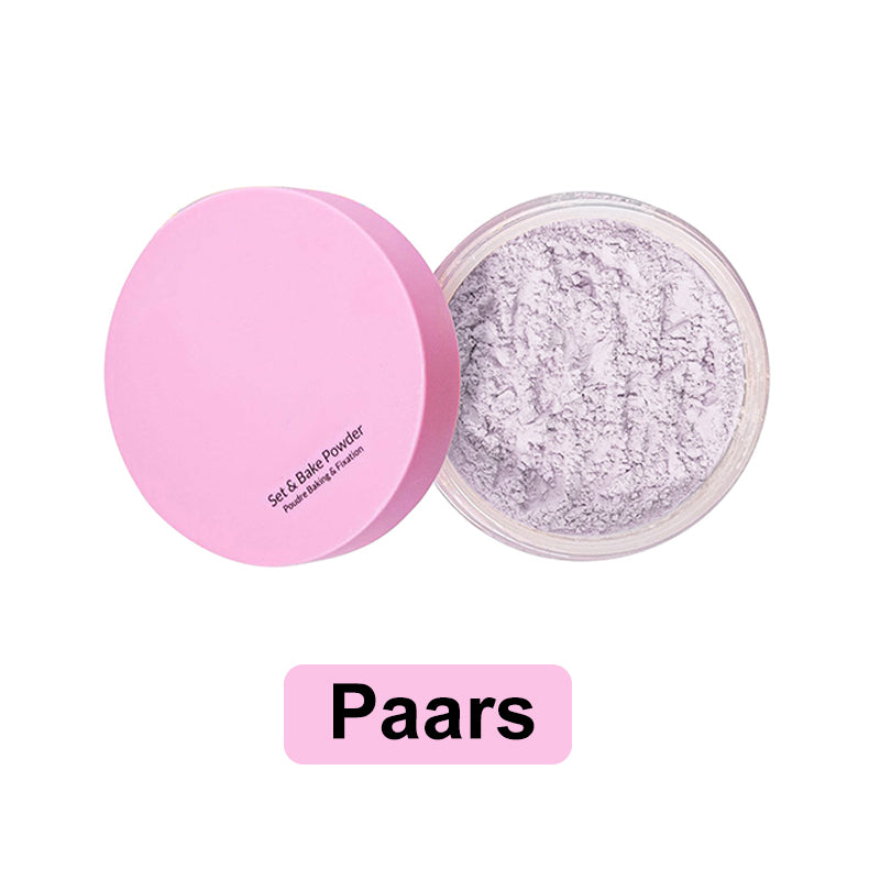 ⏳Begrenzte Zeit 50% Rabatt💥Kosmetischer Fixierpuder mit extraflaumiger Puderquaste