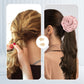 High-Quality Curly Wig with a Rose Hair Claw Clip