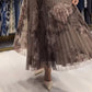 Elegantes, plissiertes, atmungsaktives Damenkleid mit Gürtel