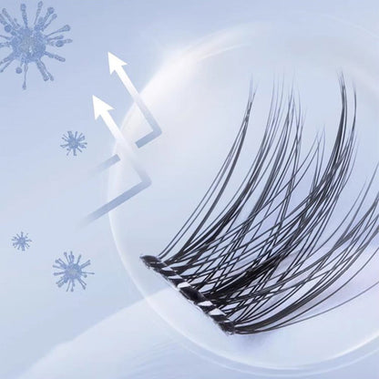 Neujahrsangebote🥰Selbstklebende natürliche falsche Wimpern😍