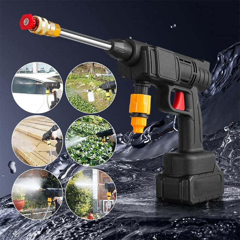🔥Neujahrs-Sonderangebot！🔥Kabellose Hochdruck-Handwasserpistole