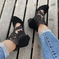 👢Neujahrsaktion✨Damen High Heels mit eleganter Spitze für den Sommer