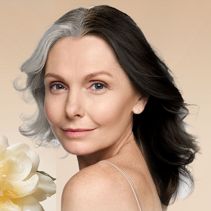 🥰3 kaufen und 3 🥰geschenkt bekommen-Tragbarer Haarfärbestift mit Kamm