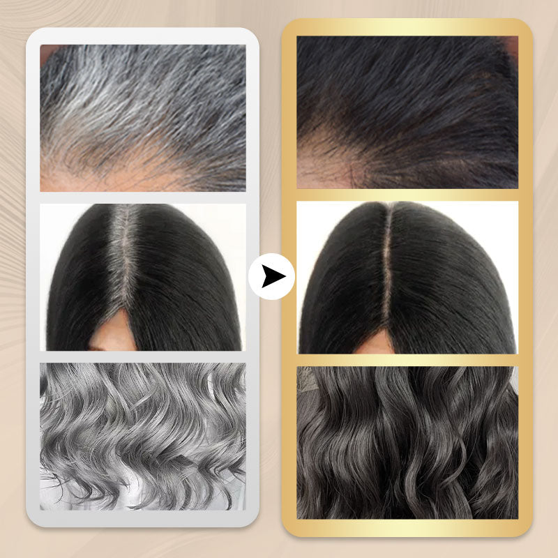 🥰3 kaufen und 3 🥰geschenkt bekommen-Tragbarer Haarfärbestift mit Kamm