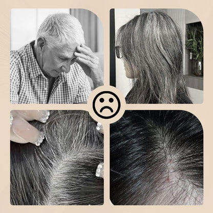 🥰3 kaufen und 3 🥰geschenkt bekommen-Tragbarer Haarfärbestift mit Kamm