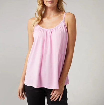 🎁Schneller Verkauf – 49% Rabatt🌺 Locker sitzendes Tanktop mit integriertem BH