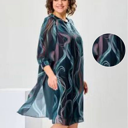 💖Begrenzter Verkauf 50 % RABATT💖Modisches, atmungsaktives, lockeres Kleid für Damen