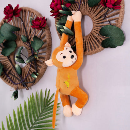 🐒Kreativer Vorhang-Raffhalter mit Affenmotiv und Druckknopf