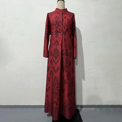 ✨Die Pakete werden zu Ihnen nach Hause geliefert!🌿Graceful Langarm-Maxikleid für Damen