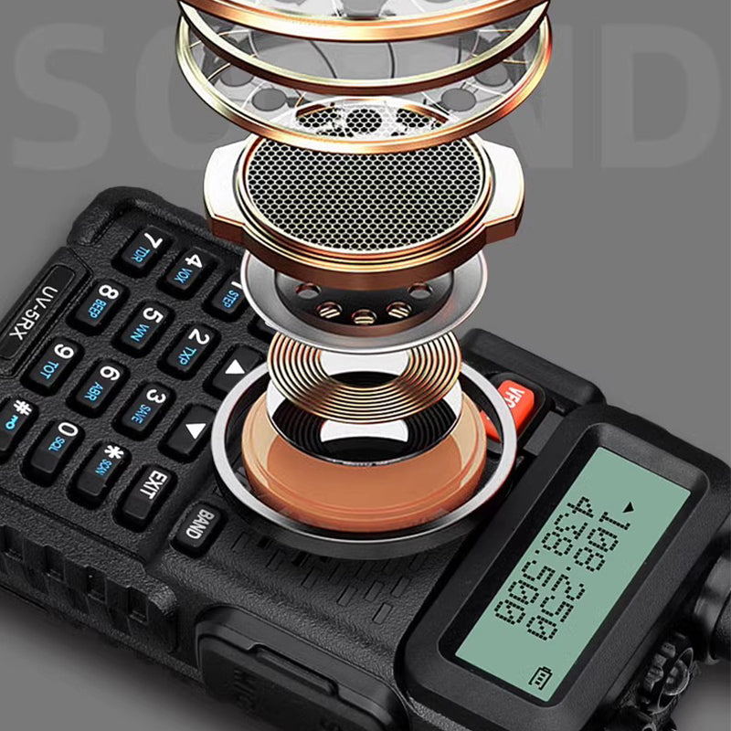 🔥Heißer Verkauf 50 % Rabatt🔥📡 UV-5R Amateurfunkgerät mit großer Reichweite UV5R Funkgerät Dualband Walkie