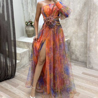 🌸Frühjahrs-Specials🌸 Damen Tüll Unregelmäßiges Kleid Kleider - Gratis Versand