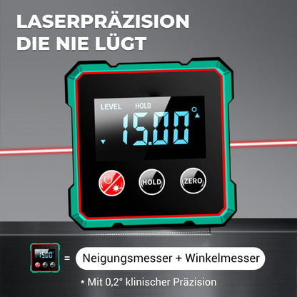 🔥Magnetischer digitaler Winkelmesser mit elektronischem Laser