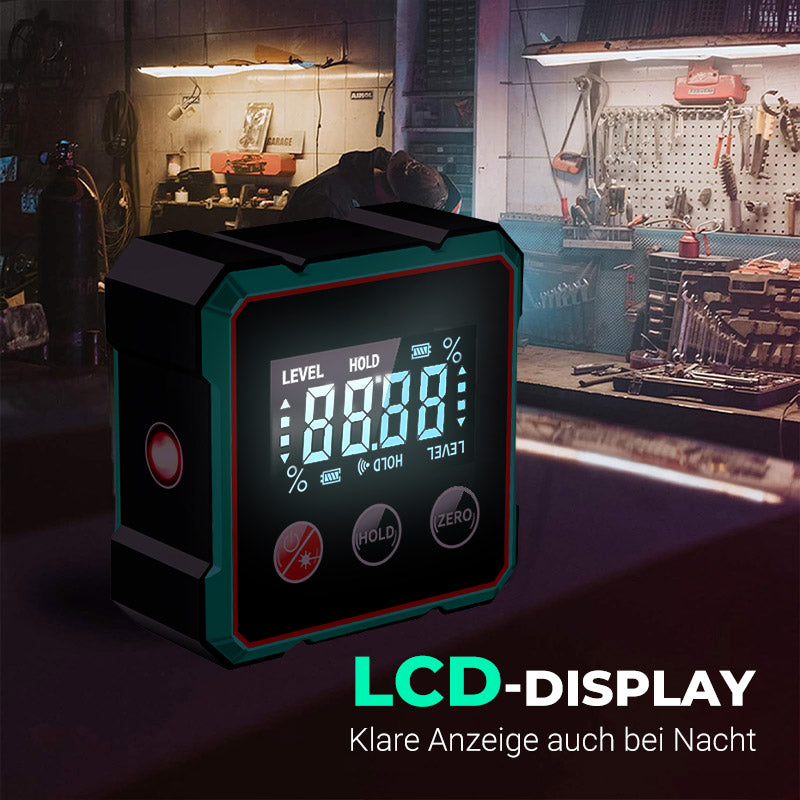 🔥Magnetischer digitaler Winkelmesser mit elektronischem Laser