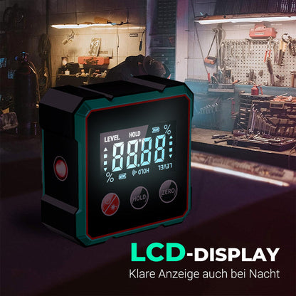 🔥Magnetischer digitaler Winkelmesser mit elektronischem Laser