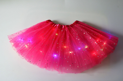 💕 50% RABATT! ✨ Magischer LED-Tutu-Rock – Leuchtend, leicht & verspiel – Ideal für Partys, Festivals & besondere Anlässe 🌸