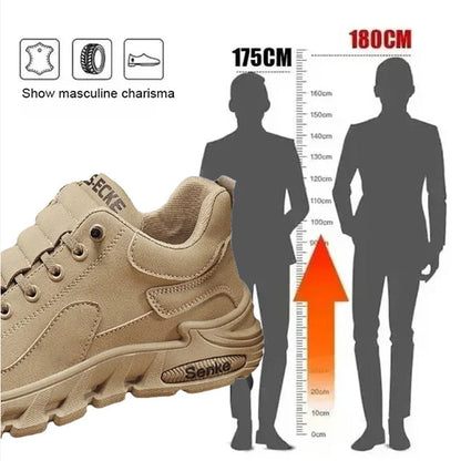 Men's Thick Sole Non-Slip Casual Walking Shoes