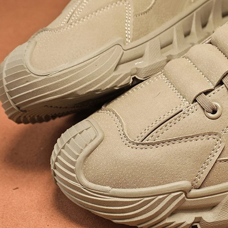 Men's Thick Sole Non-Slip Casual Walking Shoes