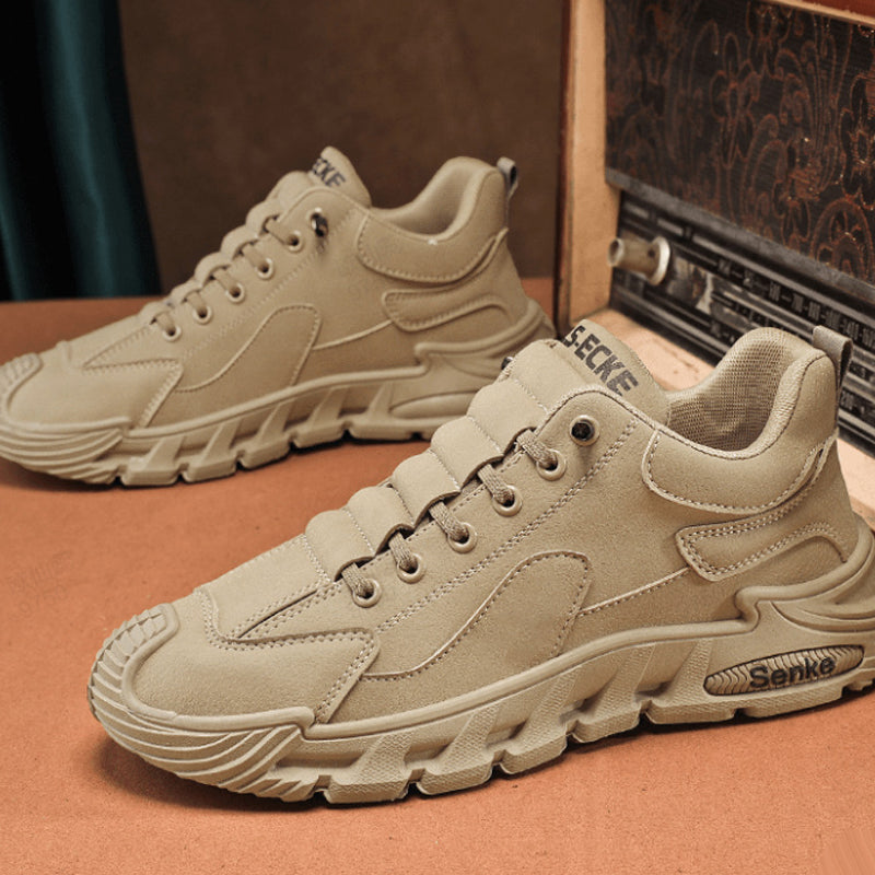 Men's Thick Sole Non-Slip Casual Walking Shoes