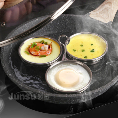 🍳 50% RABATT! 🥚 Multifunktionaler Mini-Eierkocher – Edelstahl, kocht & dämpft Eier perfekt – Ideal für schnelle & gesunde Mahlzeiten ✨
