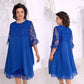 🌟Transparentes Spitzenkleid in Layering-Optik🌟