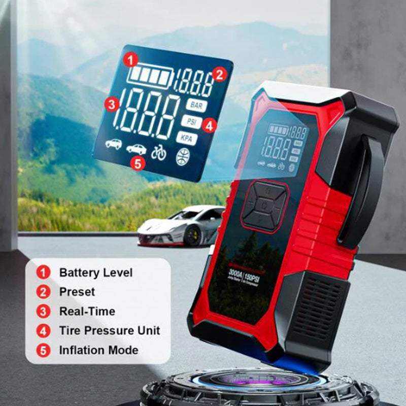🔥Sommer-Promotion🔥Portable 12V Car Jump Starter