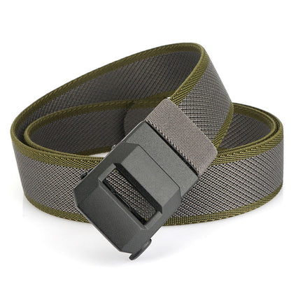 💪Zeitlich begrenztes Sonderangebot🔥Automatik-Schnalle Stretch-Nylon-Gürtel für Männer
