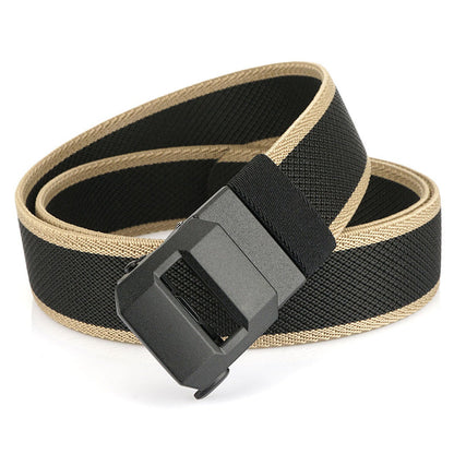 💪Zeitlich begrenztes Sonderangebot🔥Automatik-Schnalle Stretch-Nylon-Gürtel für Männer