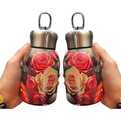 🔥2 KAUFEN, 1 GRATIS🔥Stilvolle & tragbare isolierte Wasserflasche🎒 Halten Sie Getränke heiß oder kalt, genießen Sie frische Getränke jederzeit und überall!